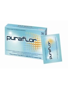 Puraflor Fermenti Lattici Integratore Alimentare Intestino Probiotici Flora Intestinale 12 Bustine